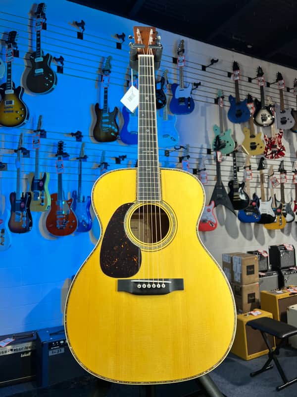 Martin 000-42EC Eric Clapton 30th Anniversary Left Handed Acoustic Guitar - Natural, Free Plek! 301