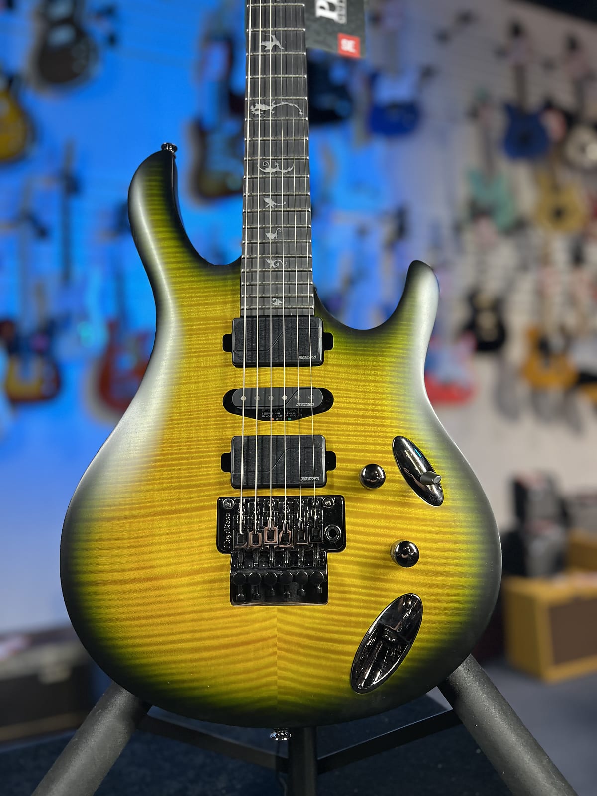 PRS SE Chleo Herman Li Signature Electric Guitar - Mantis Burst w/ Gig Bag, Get Plek'd Free! 794