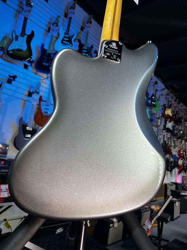Fender American Professional II Jazzmaster Mercury Rosewood Fingerboard GET PLEK'D! 243