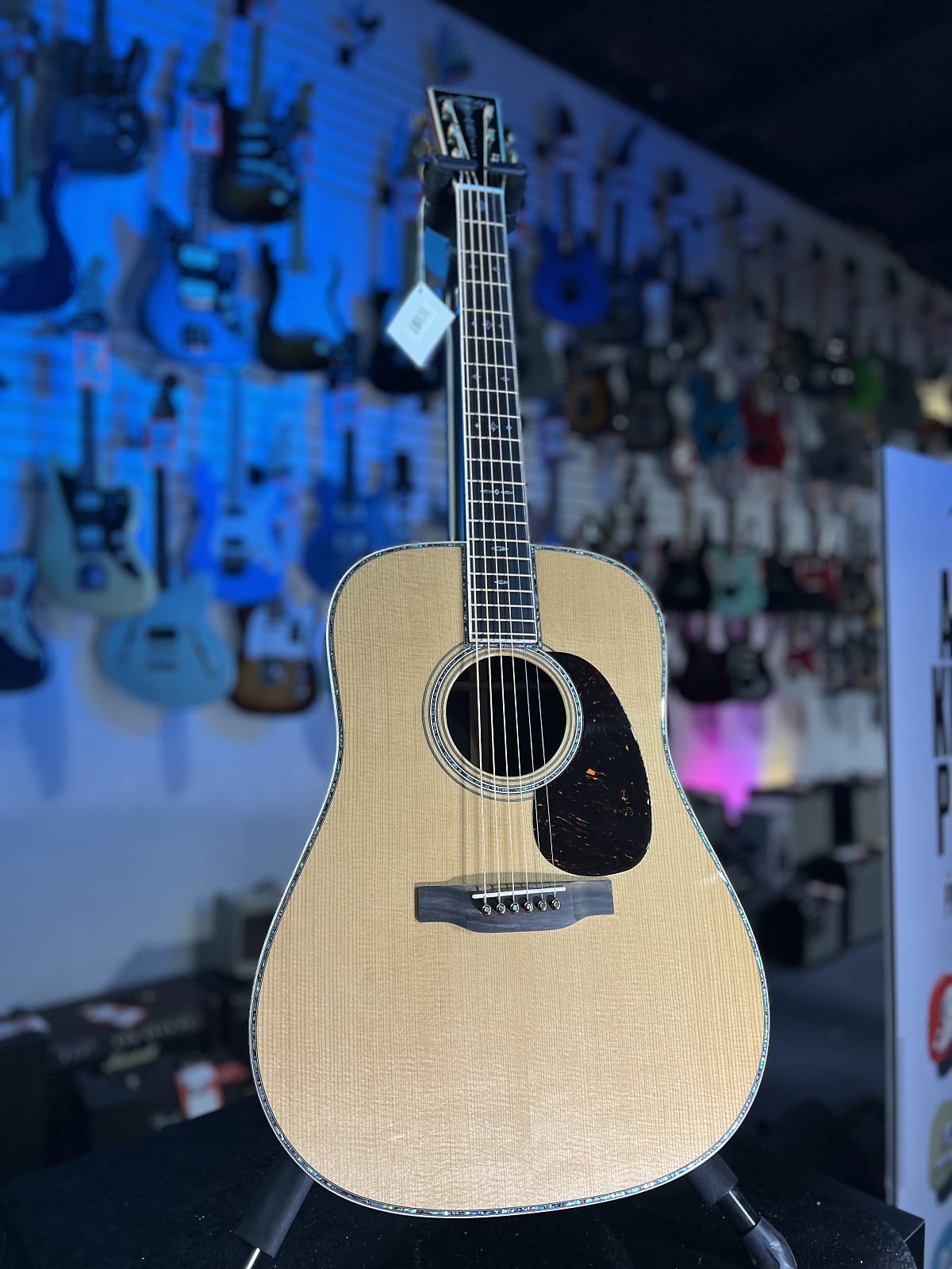 Martin D-45 Modern Deluxe Acoustic Guitar - Natural, 140 GET PLEK’D