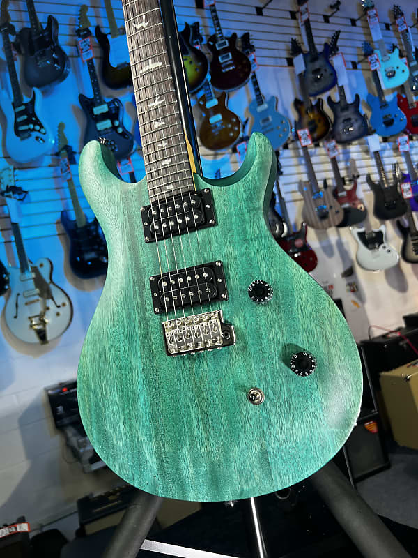 PRS SE CE 24 Standard Satin Electric Guitar- Turquoise Satin Auth Deal Free Ship! 543