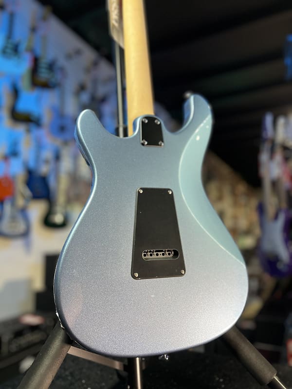 PRS SE NF 3 Electric Guitar - Ice Blue Metallic with Maple Fingerboard, Signature Dealer, Get Plekd! 927
