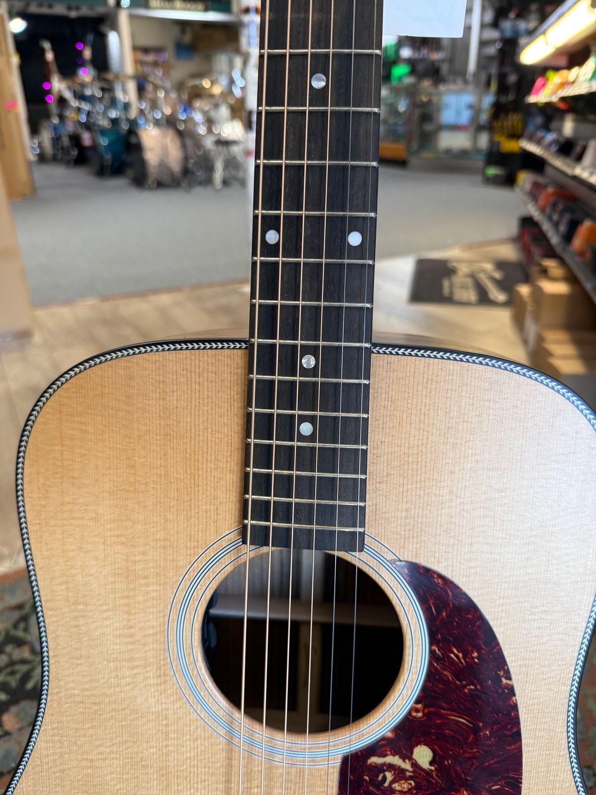Eastman E3DE Natural, Acoustic-Electric Guitar #344
