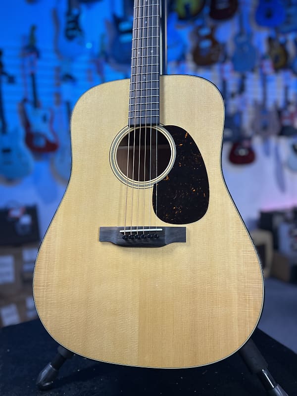 Martin D-18 Acoustic Guitar - Natural Authorized Dealer Free Shipping 443 GET PLEK’D!