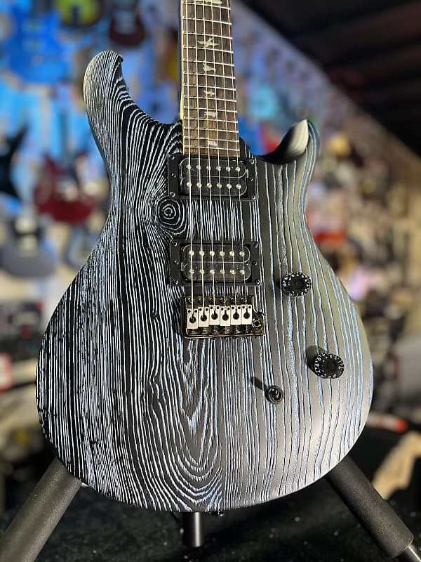 PRS SE Sandblasted CE 24 Sandblasted Blue Limited Edition Auth Deal Free Ship! 173 GET PLEK’D!
