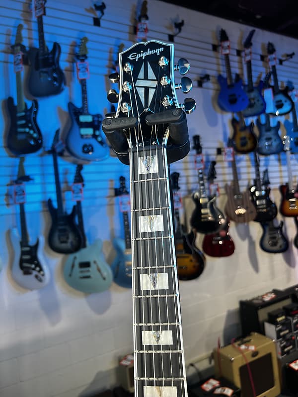 Epiphone Les Paul Prophecy Electric Guitar Aged Jet Black Metallic Auth Deal! 760 GET PLEK’D!