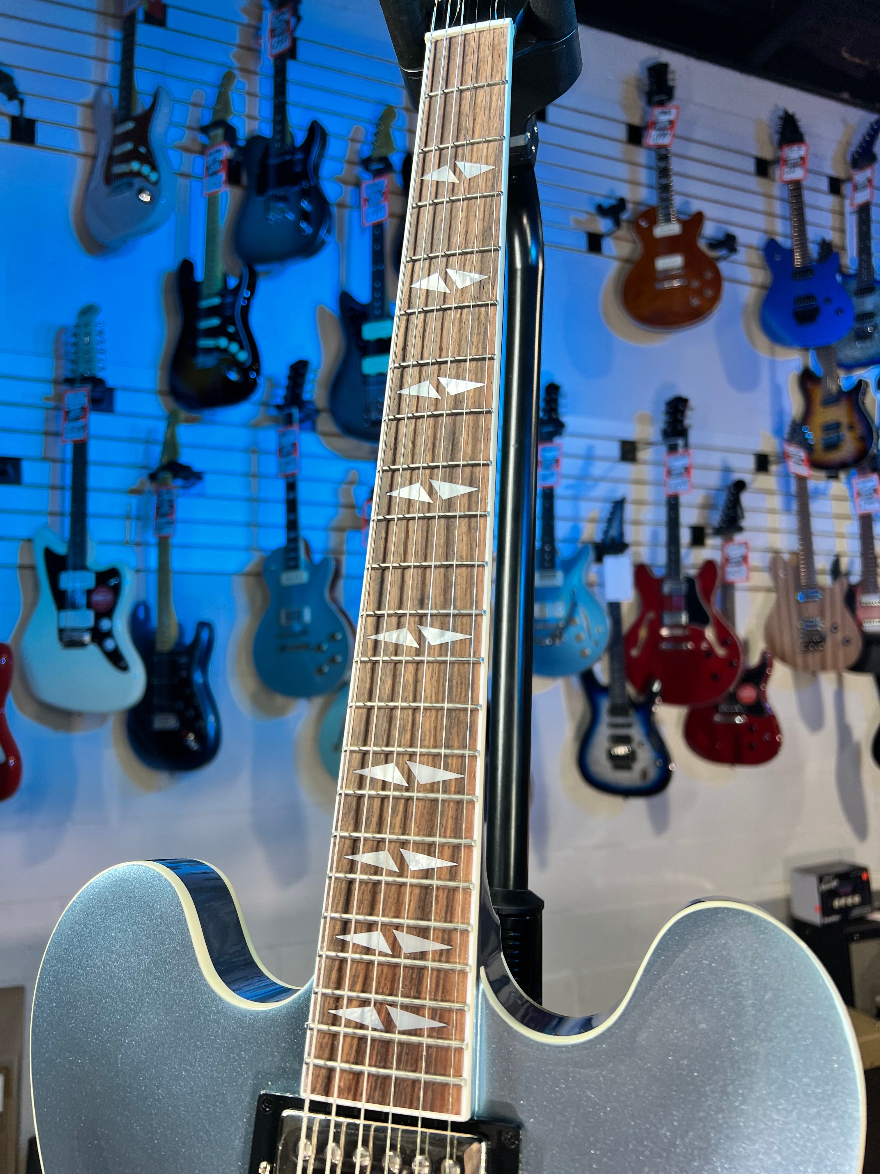 Epiphone Dave Grohl DG 335 Semi-hollowbody Electric Guitar - Pelham Blue GET PLEK'D! 199