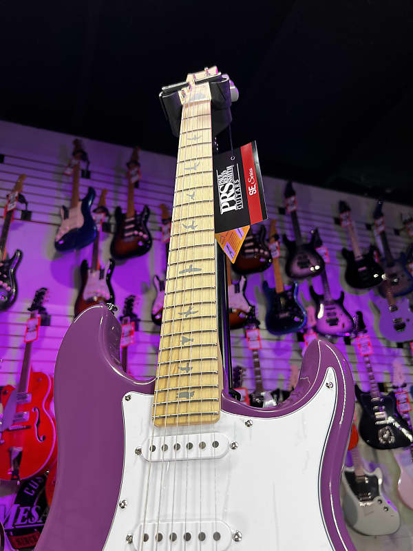 PRS SE Silver Sky Electric Guitar - Summit Purple with Maple Fingerboard Authorized Dealer Free Shipping! 994 GET PLEK’D!