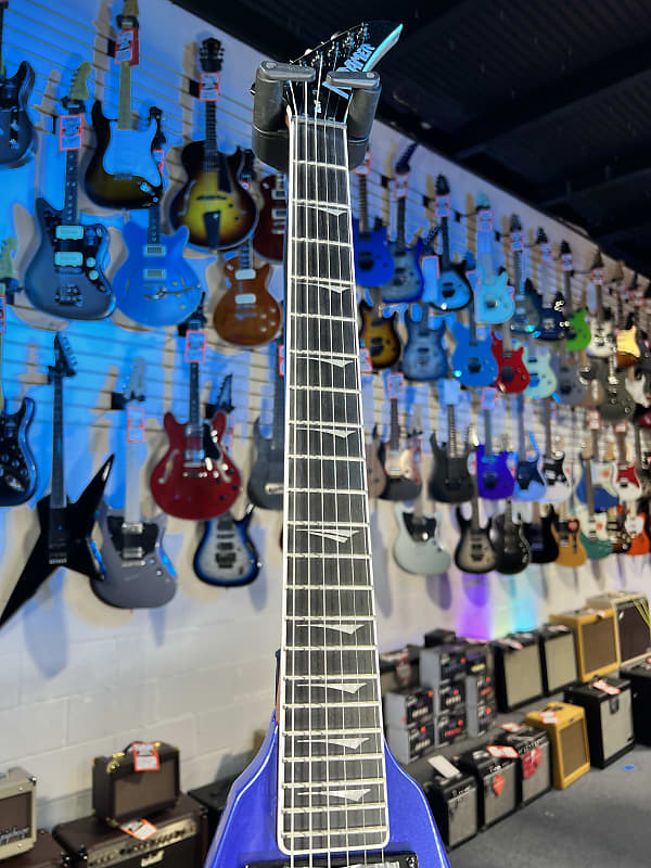 Kramer Nite-V Electric Guitar with Gigbag - Royal Blue Metallic Auth Deal Free Shipping! GET PLEK’D!