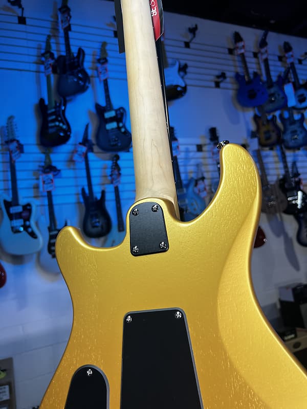 PRS SE CE 24 Standard Satin Electric Guitar - Metallic Gold Satin Auth Deal Free Ship! 720 GET PLEK’D!