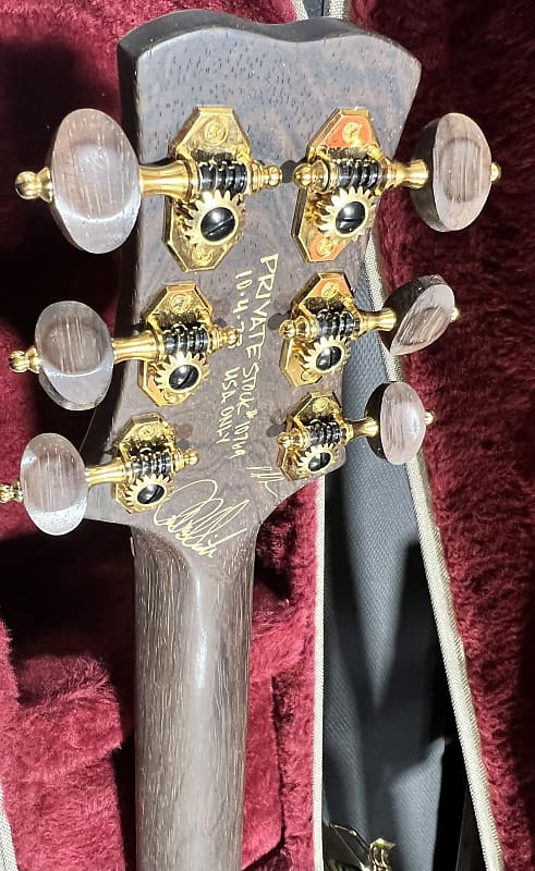 PRS Private Stock # 10769 - Tonare Grand Acoustic Electric w Solid Brazilian Rosewood Neck, Paduak B/S, Case, Signature Dealer, Free Ship