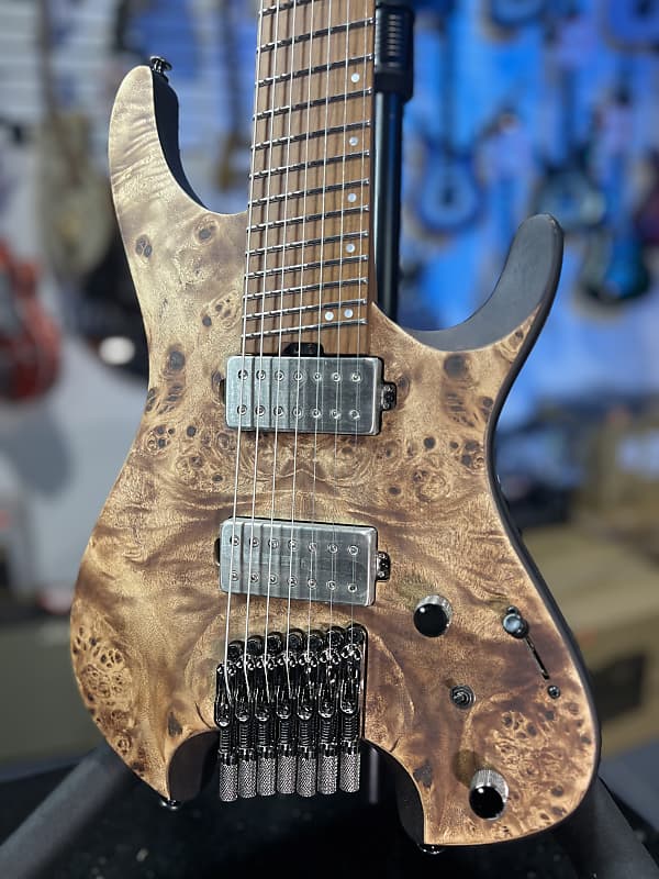 Ibanez QX527PB 7-string Electric Guitar - Antique Brown Stain Auth Dealer Free Ship! 191 *FREE PLEK WITH PURCHASE*