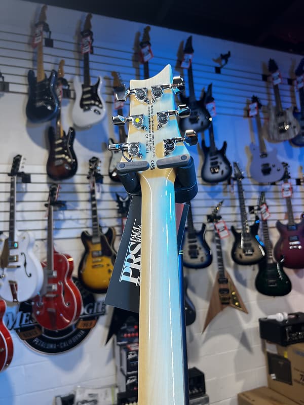 PRS SE Custom 24 Electric Guitar - Turquoise Auth Deal Free Ship! 874 GET PLEK’D!
