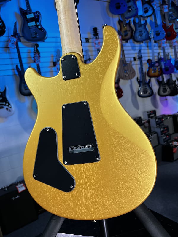 PRS SE CE24 Standard Satin Metallic Gold GET PLEK'D! 541