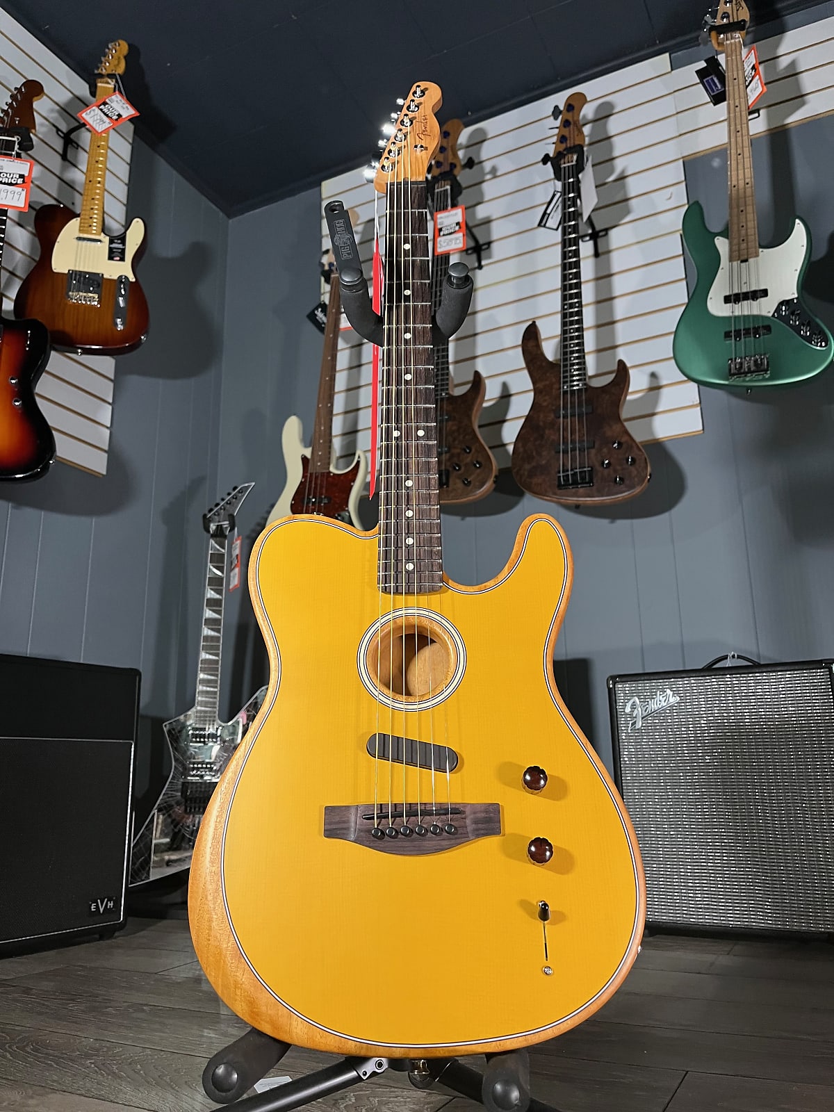 Acoustasonic Player Tele - Butterscotch Blonde #885