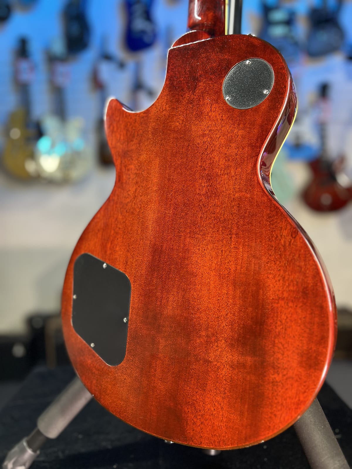 Epiphone Les Paul Standard 50s Figured 2025 - Washed Cherry Sunburst, with Premium Epiphone Gig Bag, Get Plekd, 113