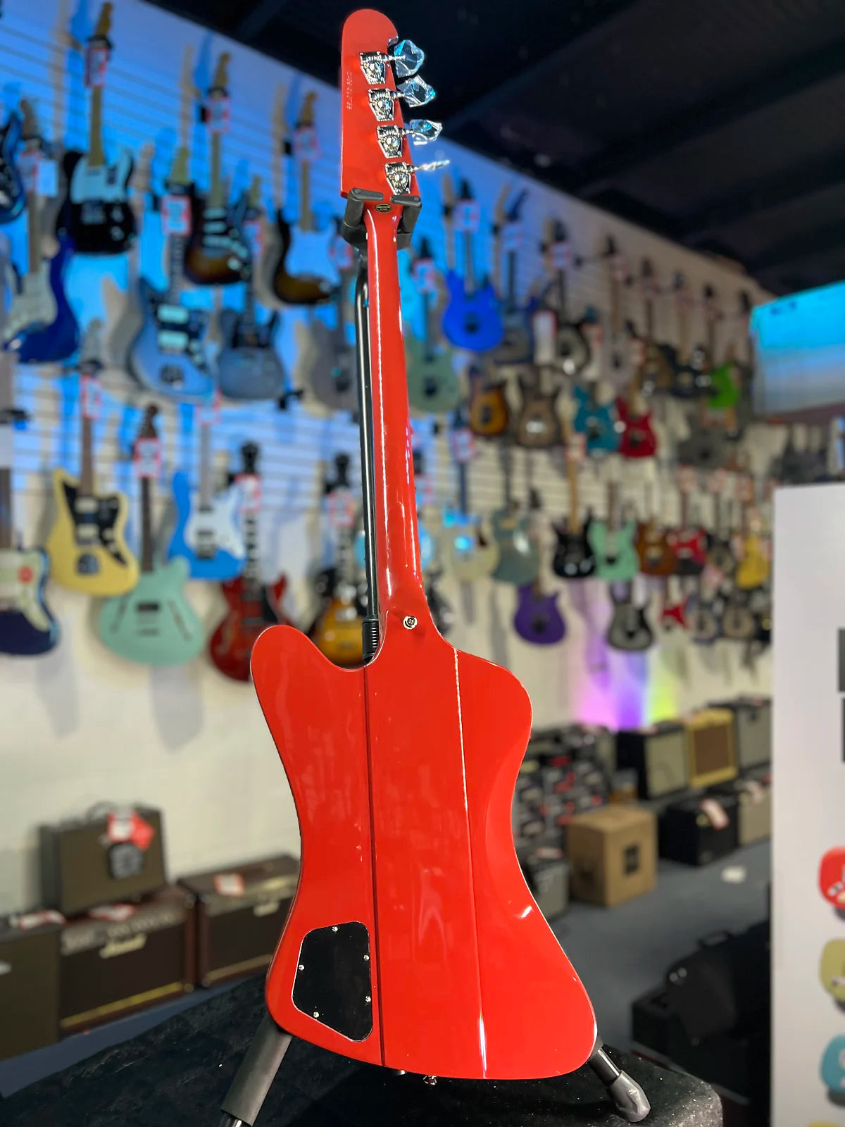 Epiphone Thunderbird '64 Bass Guitar 2025 - Ember Red, with Epi Gig Bag, 756