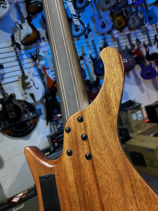 Ibanez EHB Ergonomic Headless 6-string Multi-scale Antique Brown Stained Low Gloss Auth Dealer! 744 GET PLEK’D!