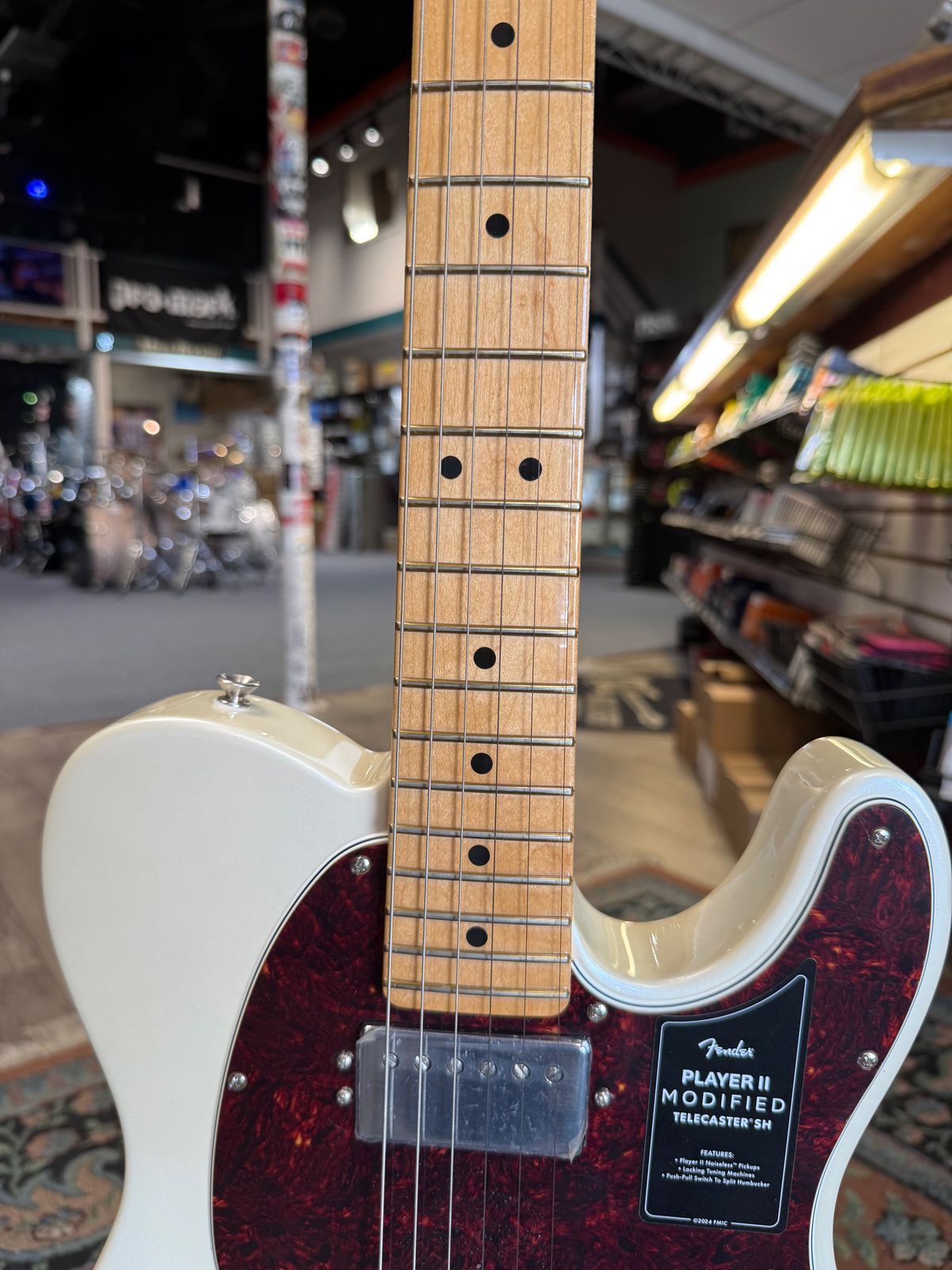 Fender Player II Modified Telecaster SH, Olympic Pearl