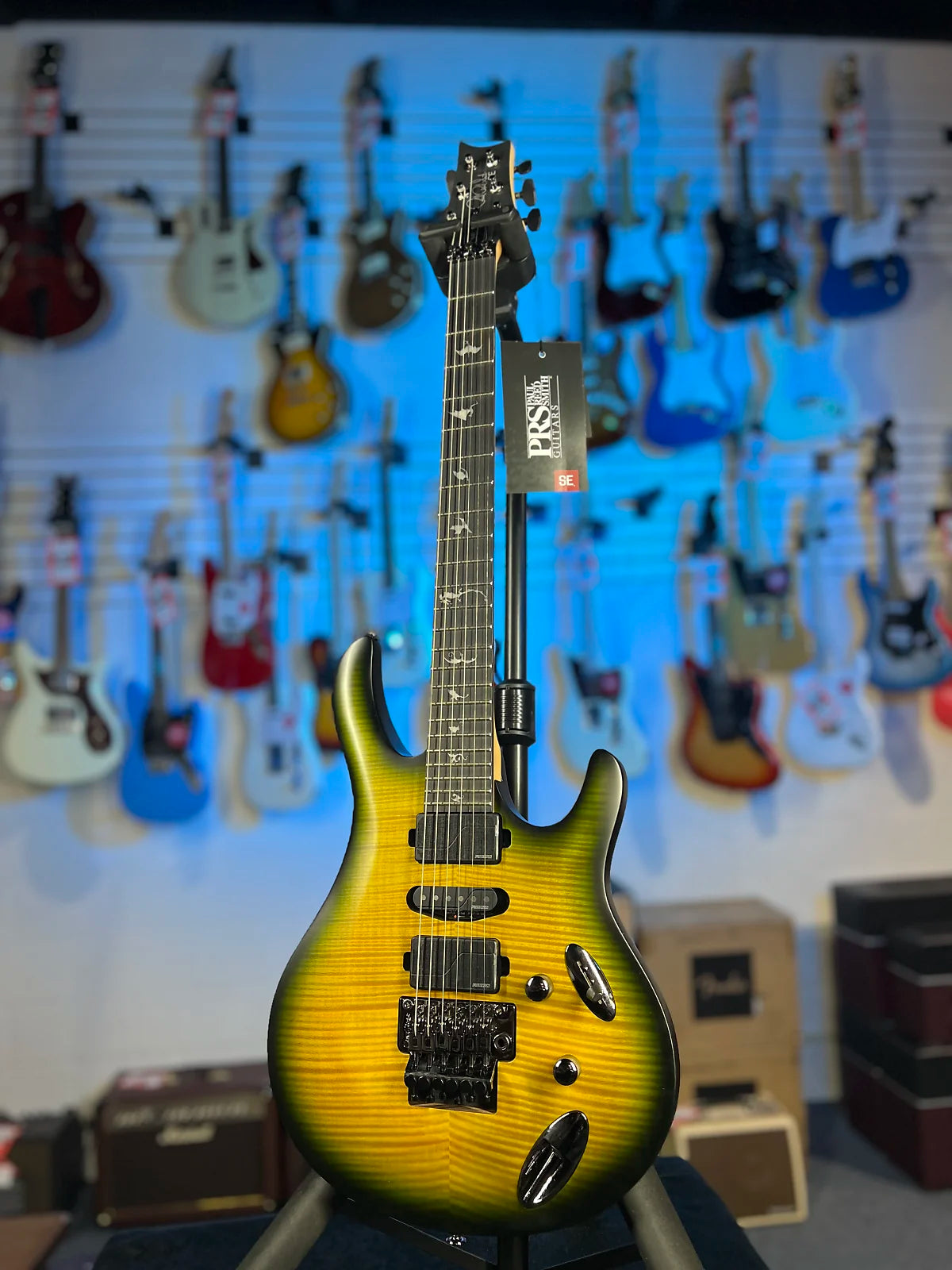 PRS SE Chleo Herman Li Signature Electric Guitar - Mantis Burst w/ Gig Bag, Get Plek'd Free! 794