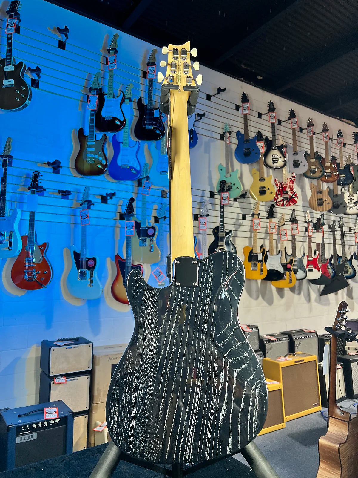 PRS SE NF 53 Electric Guitar - Black Doghair - Signature Dealer GET PLEK'D Free! 639