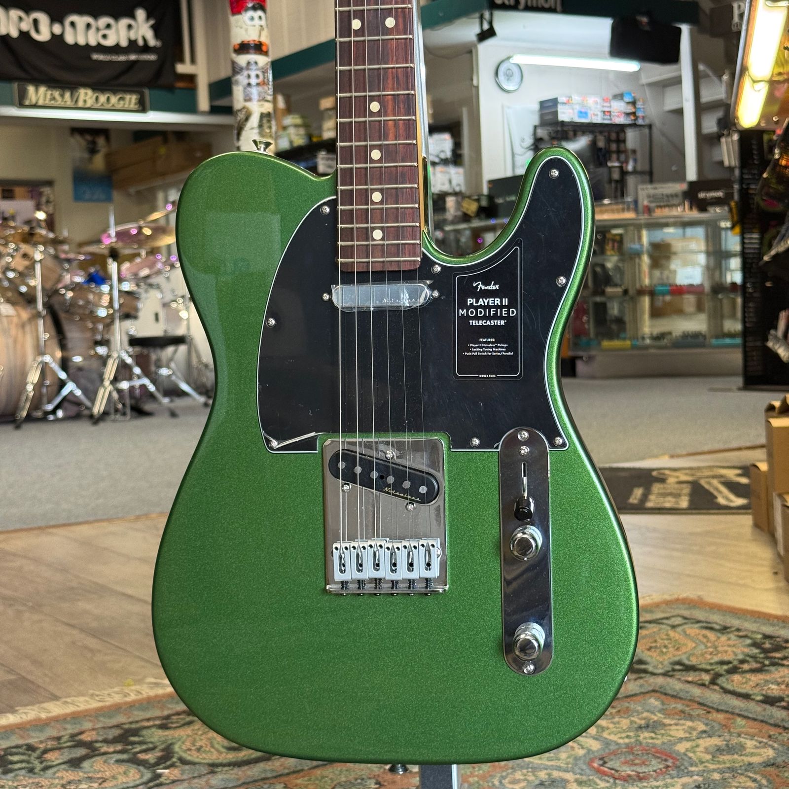 Fender Player II Modified Telecaster, Harvest Green Metallic