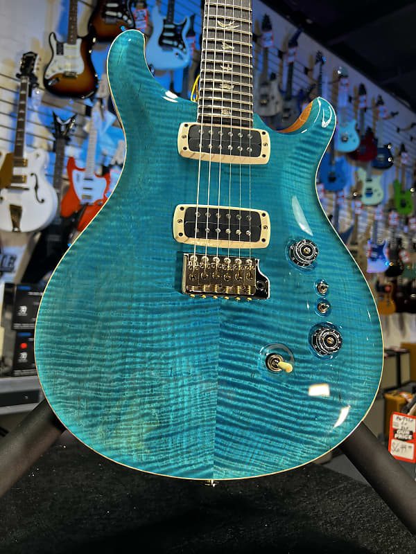 PRS Custom 24-08 Electric Guitar - Carroll Blue Authorized Dealer! 151 GET PLEK’D!
