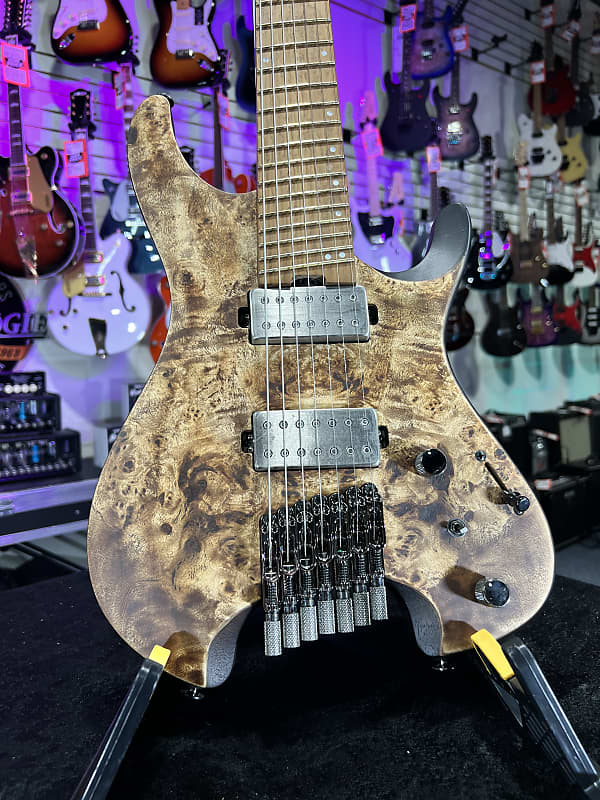 Ibanez QX527PB 7-string Electric Guitar - Antique Brown Stain Auth Dealer Free Ship! 433 *FREE PLEK WITH PURCHASE*