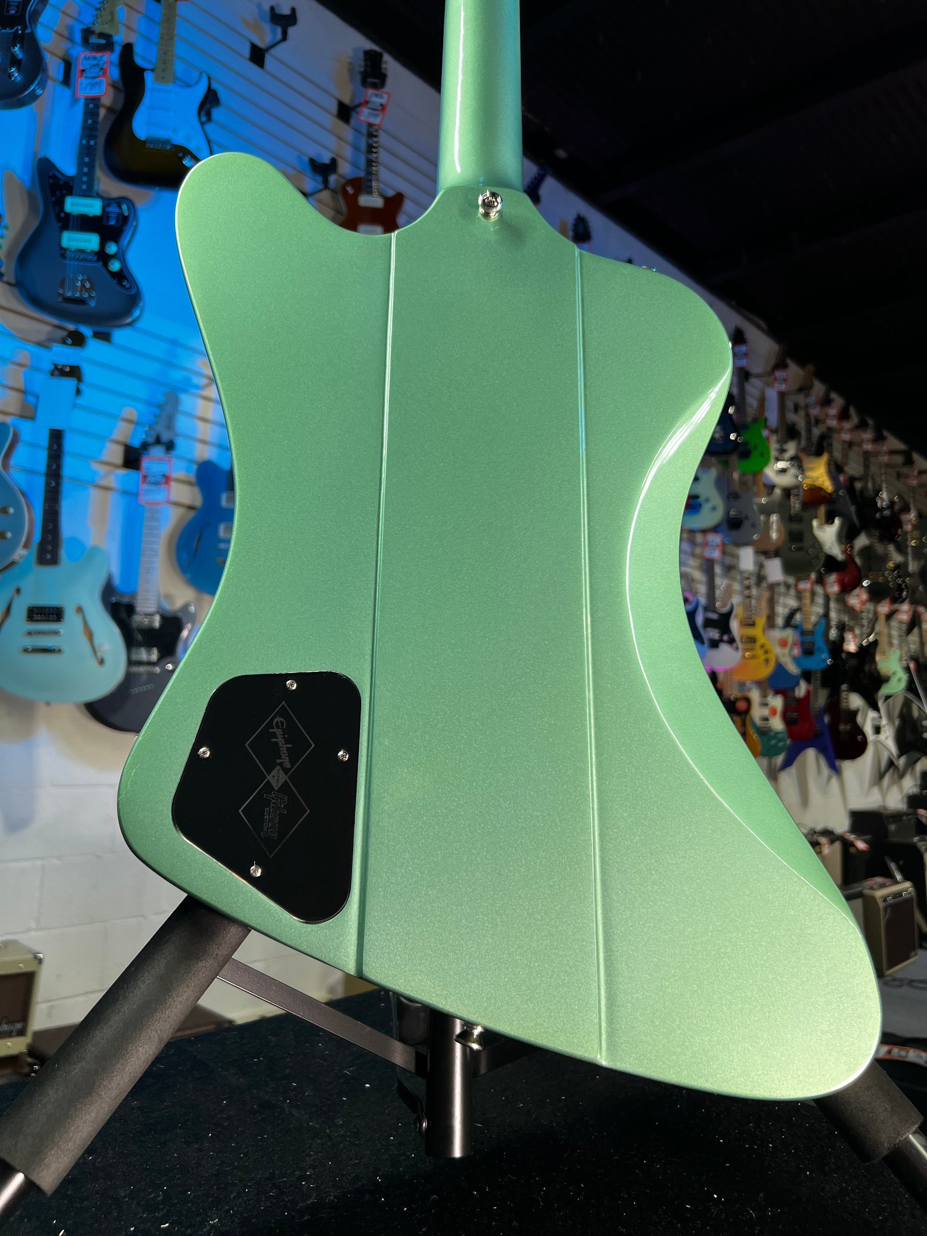 Epiphone 1963 Firebird I Electric Guitar - Inverness Green GET PLEK'D! 524