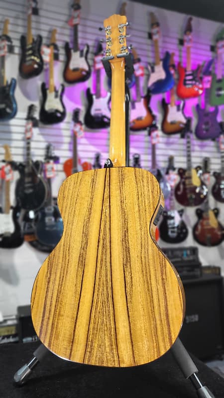 Luna Vineyard Koa Bevel Folk Acoustic-electric Guitar - Gloss Natural Auth Dealer *FREE PLEK WITH PURCHASE* 212