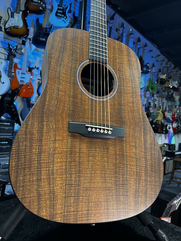 Martin D-X1E Left Handed Koa Acoustic-electric Guitar - Figured Koa Auth Deal Free Ship! 578 GET PLEK’D!