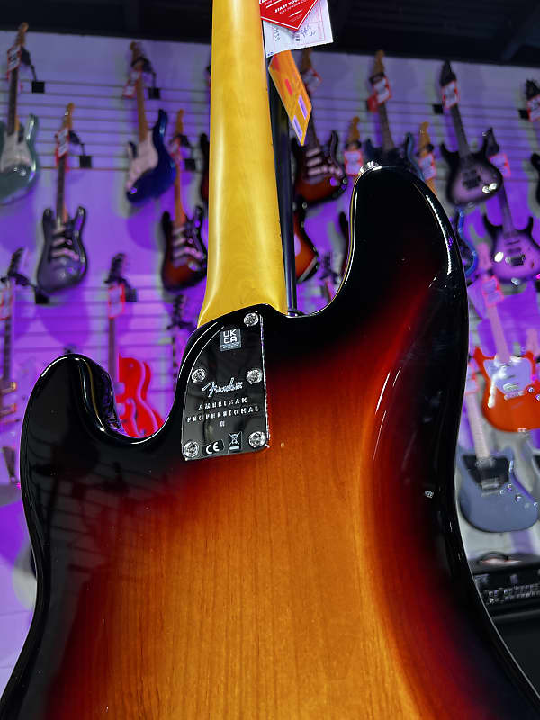 Fender American Professional II Precision Bass - 3 Color Sunburst with Maple Fingerboard Auth Deal Free Ship #933 GET PLEK’D!
