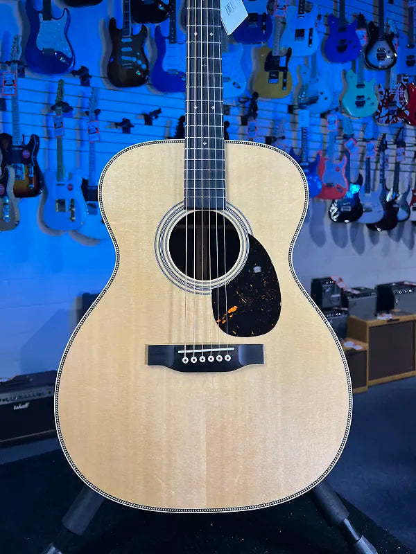 Martin OM-28 Standard Series Acoustic Guitar - Natural with Aging Toner (2025), with Case, Get Plek'd Free 504