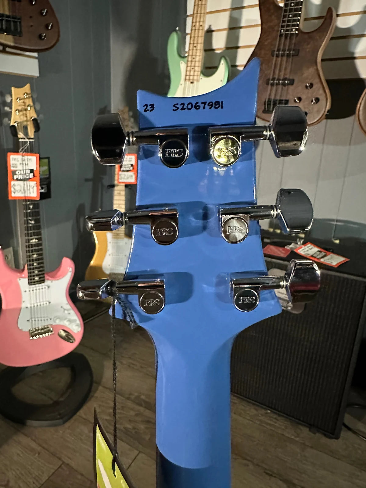 S2 Standard 24 Electric Guitar - Mahi Blue #981