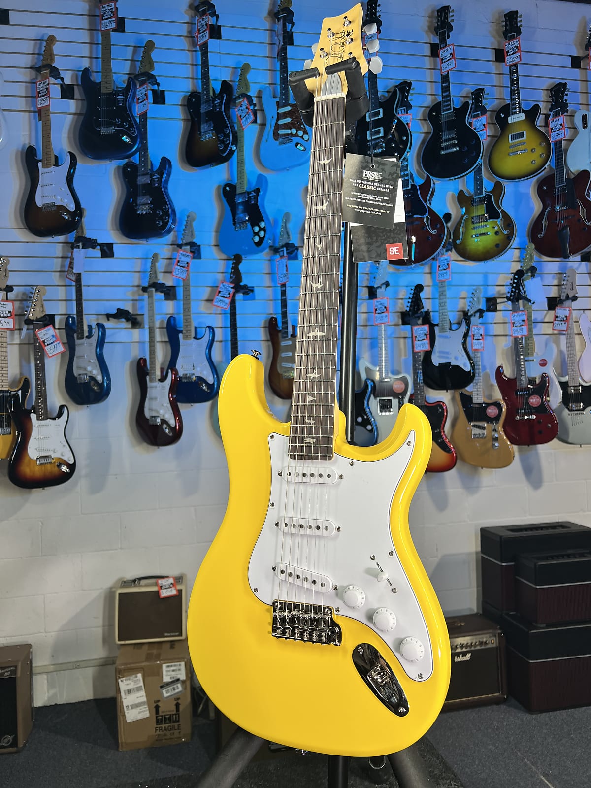 PRS SE Silver Sky Electric Guitar - Dandy Lion with Rosewood Fingerboard! Get Plek'd Free! 739