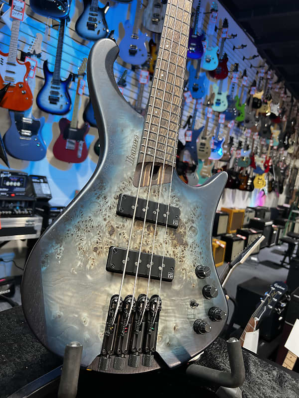 Ibanez EHB Ergonomic Headless Cosmic Blue Starburst Flat Auth Dealer Free Ship! 845 GET PLEK’D!