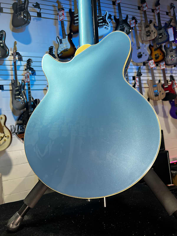 Eastman Guitars Romeo LA Semi hollowbody Electric Guitar - Celestine Blue Auth Deal Free Ship! 632 GET PLEK’D!