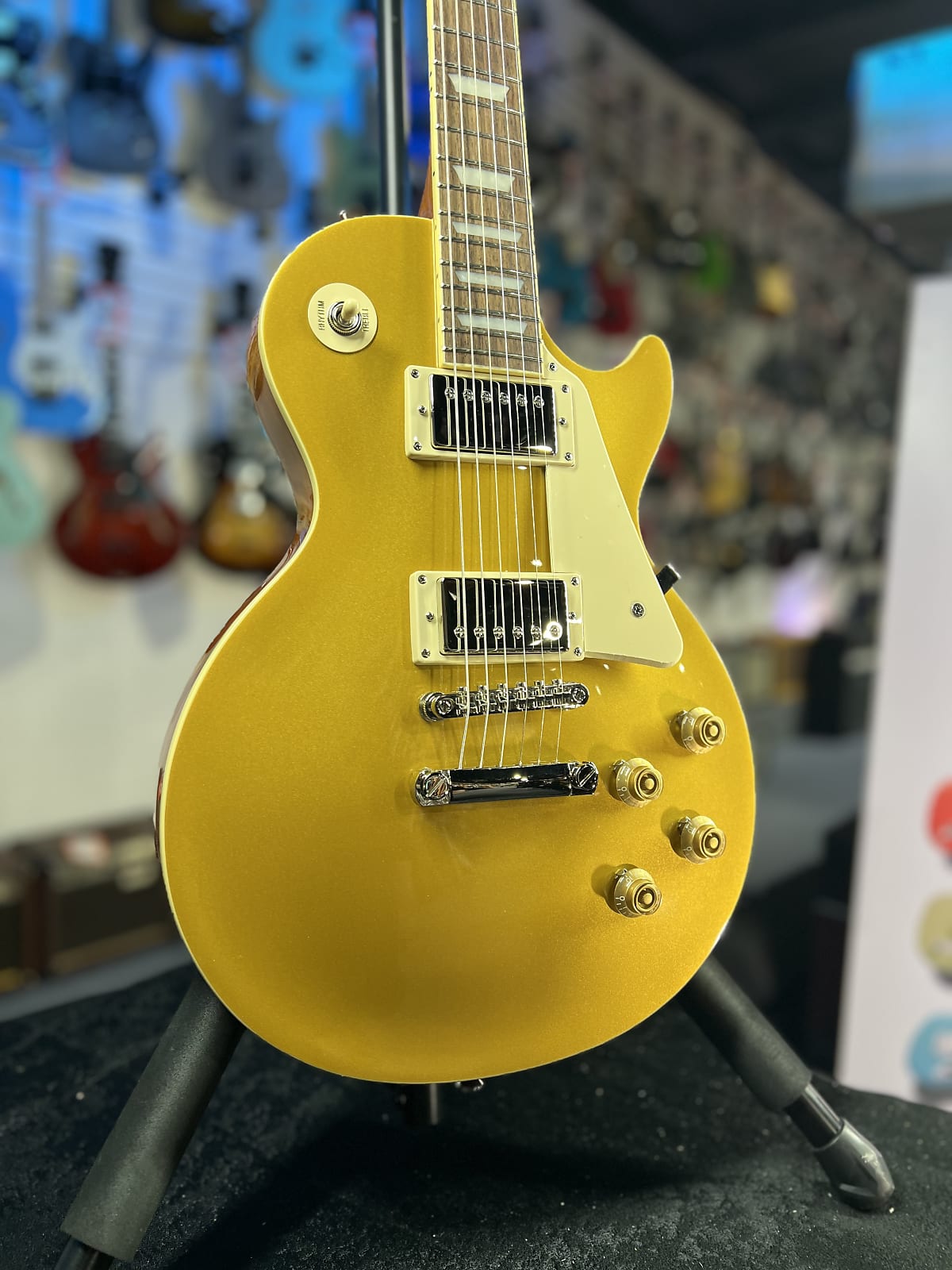 Epiphone Les Paul Standard 50s 2025 - Gold Top, with Epi Premium Gig Bag, Authorized Dealer, Get Plekd! 025