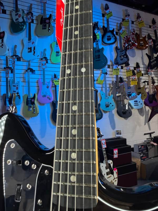 Fender Limited Edition Player Fusion Jaguar Baritone - Black