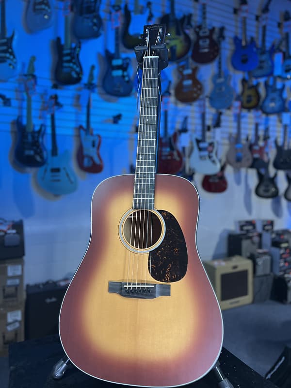 Martin D-18 Satin Acoustic Guitar - Satin Amberburst, w Case, Auth Dealer GET PLEK'D! 629