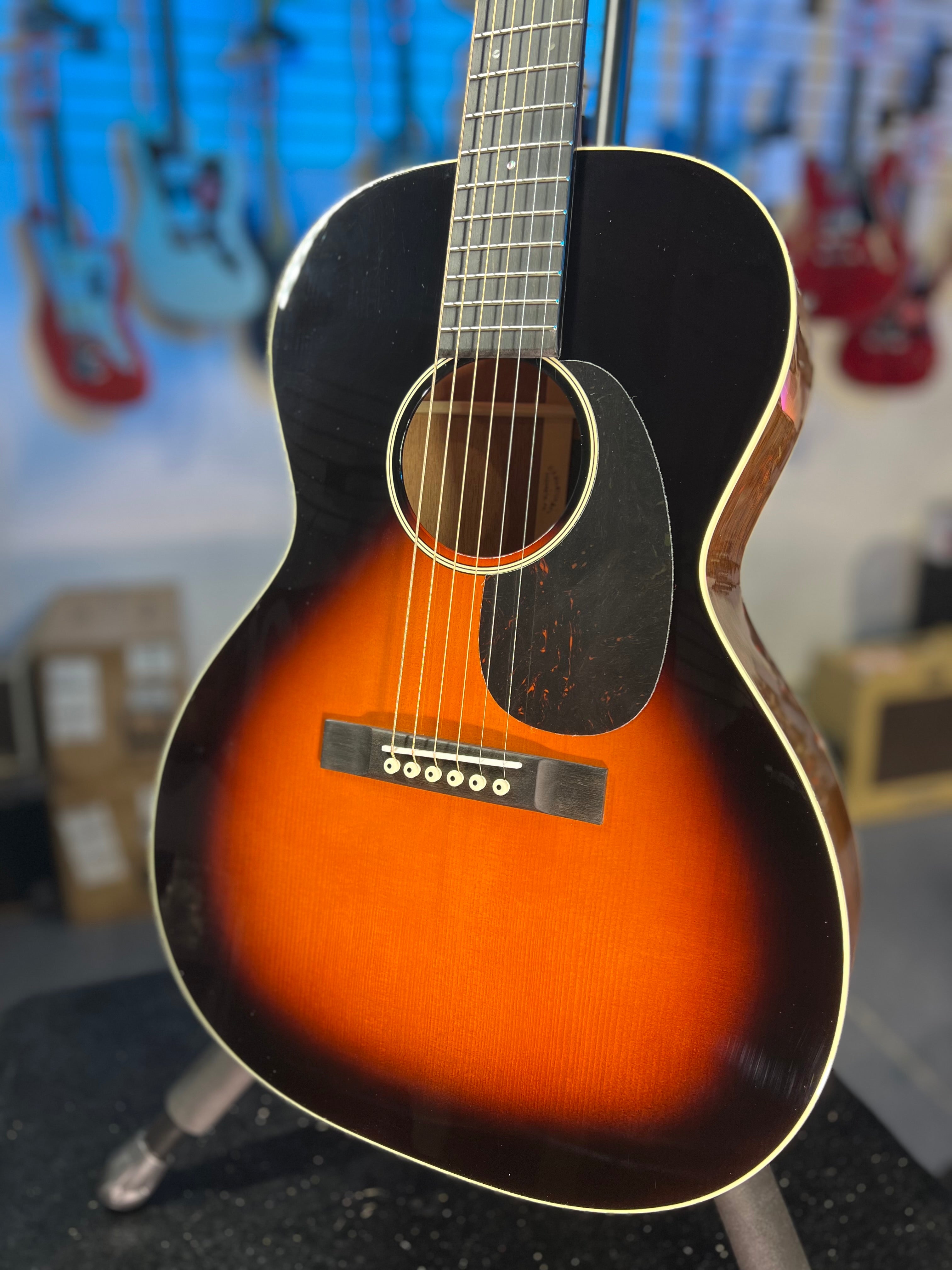 Martin CEO-7 Acoustic Guitar - Autumn Sunset Burst GET PLEK'D! 463
