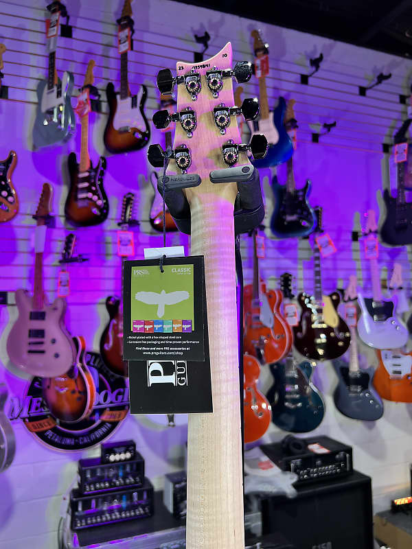 PRS Wood Library Studio C&M Custom, 10 Top, Grey Black Fade, PRS Paisley WL Hard Case, Free Ship 841