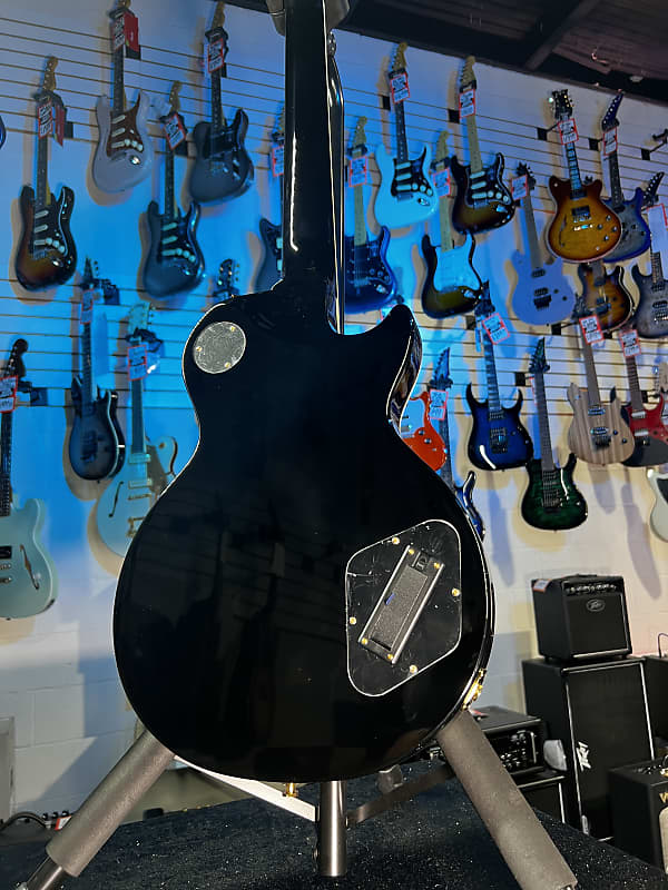 Epiphone 7-string Matt Heafy Les Paul Custom Origins Left-handed Ebony GET PLEK'D! 671