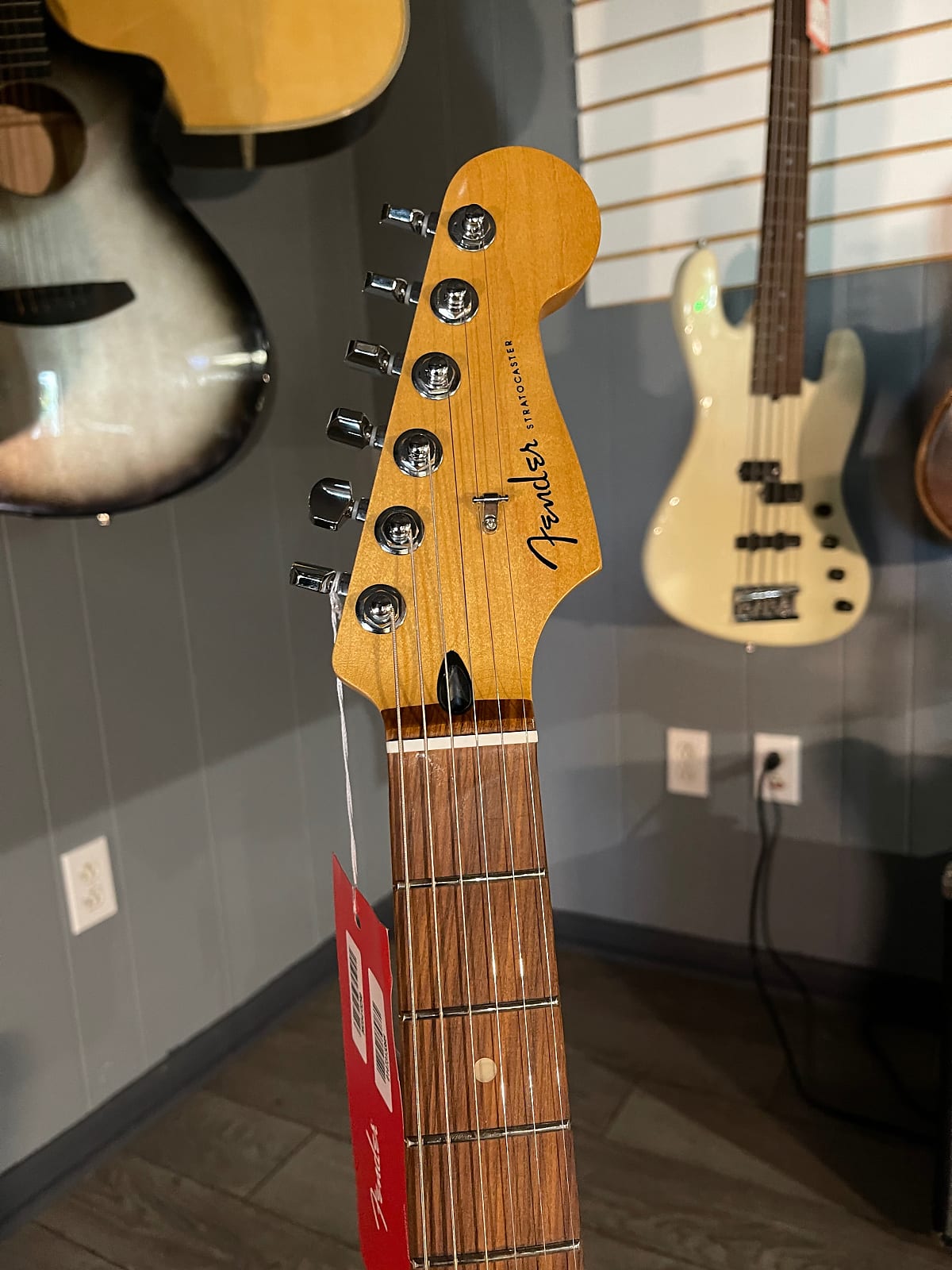 2021 Fender Player Plus Stratocaster Electric Guitar, Opal Spark W/ Pau Ferro Fretboard #964