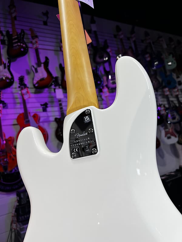 Fender American Professional II Precision Bass V - Olympic White with Rosewood Fingerboard Authorized Dealer Free Shipping! 796 GET PLEK’D!