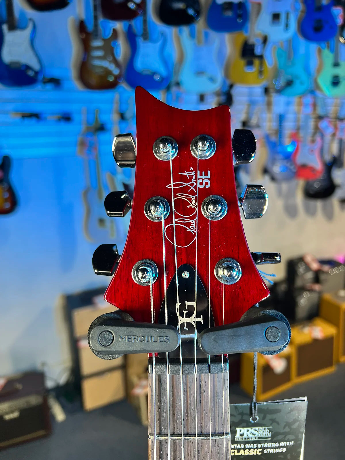 PRS SE DGT Standard - Vintage Cherry Get Plek'd FREE! 025
