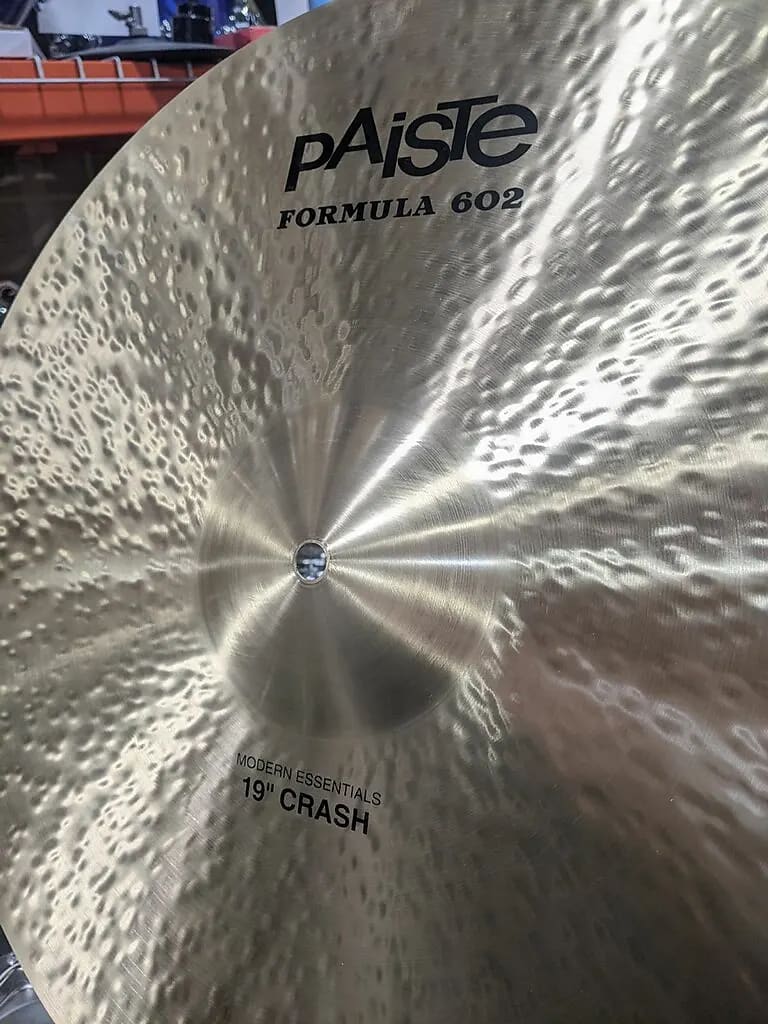 Paiste 19" Formula 602 Modern Essentials Crash Cymbal (New - Open Box) / Free Shipping / Auth Dealer
