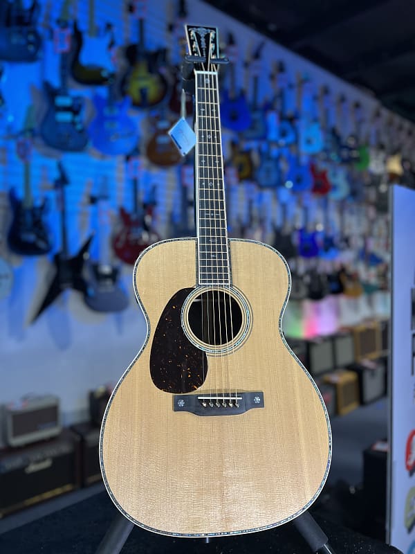 Martin 000-42 Modern Deluxe Left-Handed Acoustic Guitar - Natural Handed Authorized Dealer Free Ship! Get Plek’d! 477