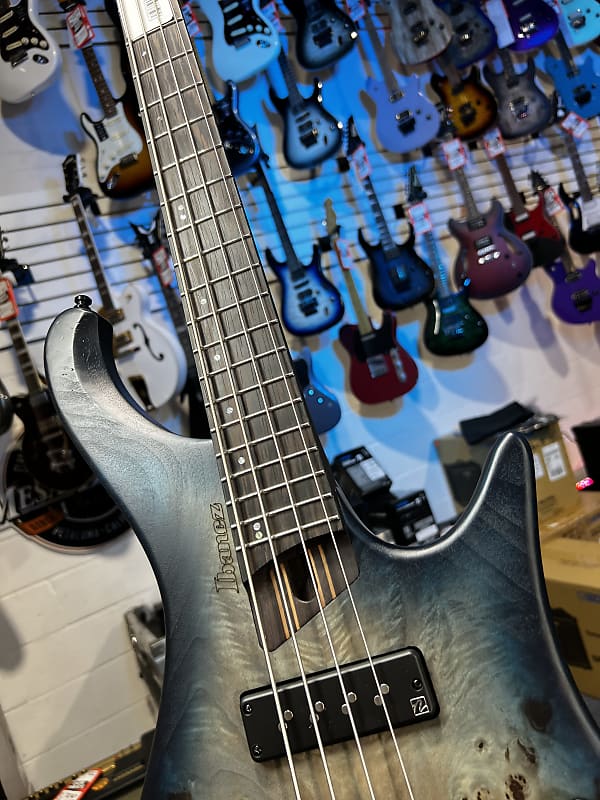 Ibanez EHB Ergonomic Headless Cosmic Blue Starburst Flat Auth Dealer Free Ship! 778 GET PLEK’D!