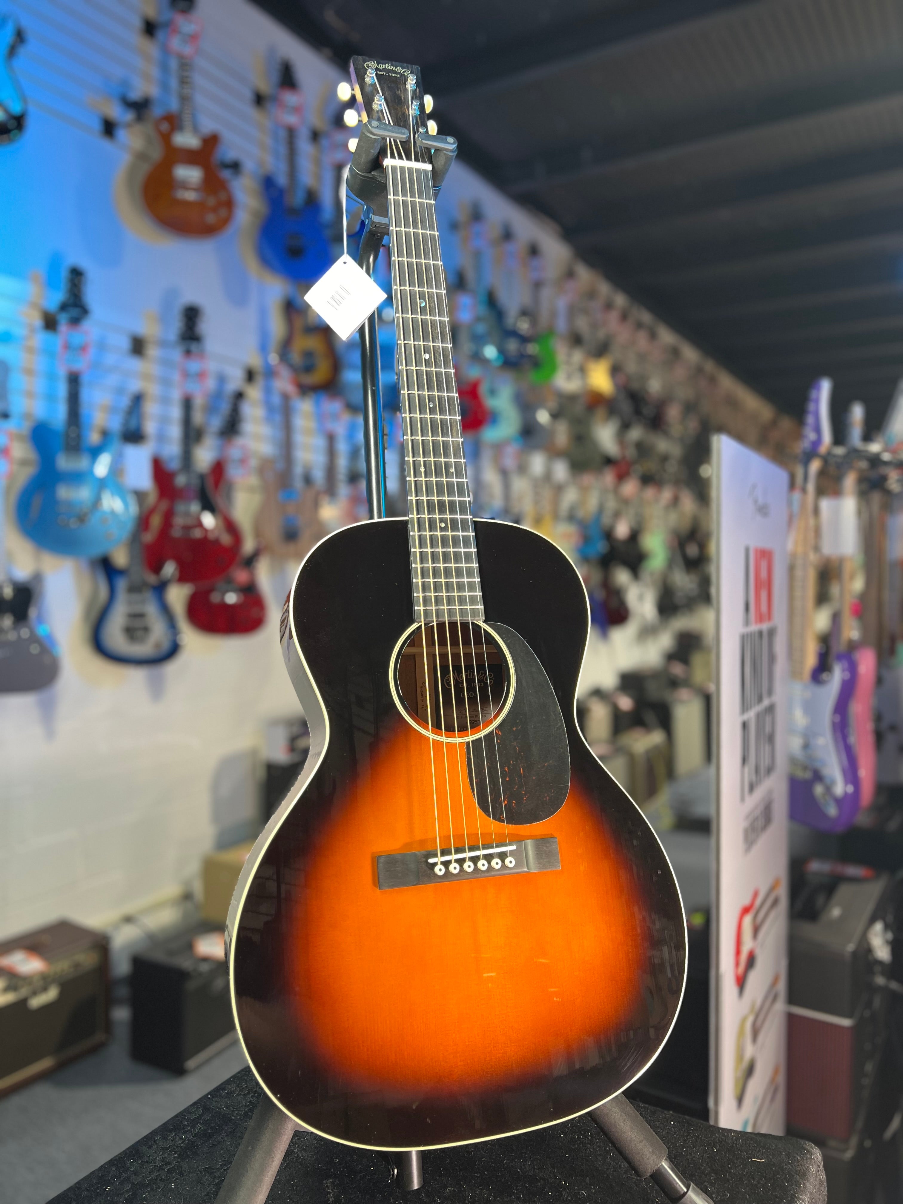 Martin CEO-7 Acoustic Guitar - Autumn Sunset Burst GET PLEK'D! 463